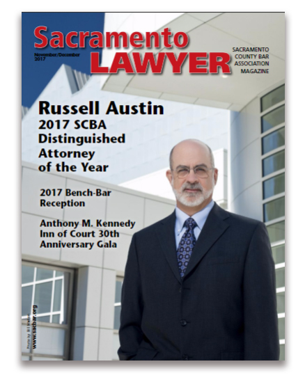 RJA DAY article cover Sacramento Lawyer Magazine